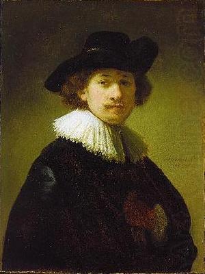 Rembrandt Peale Self-portrait with hat china oil painting image